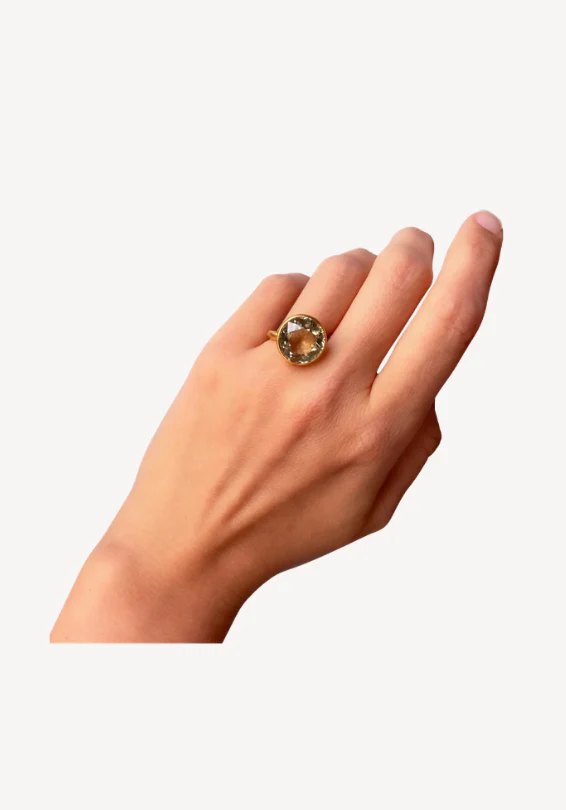 Smokey Quartz Princess Ring - Image 3
