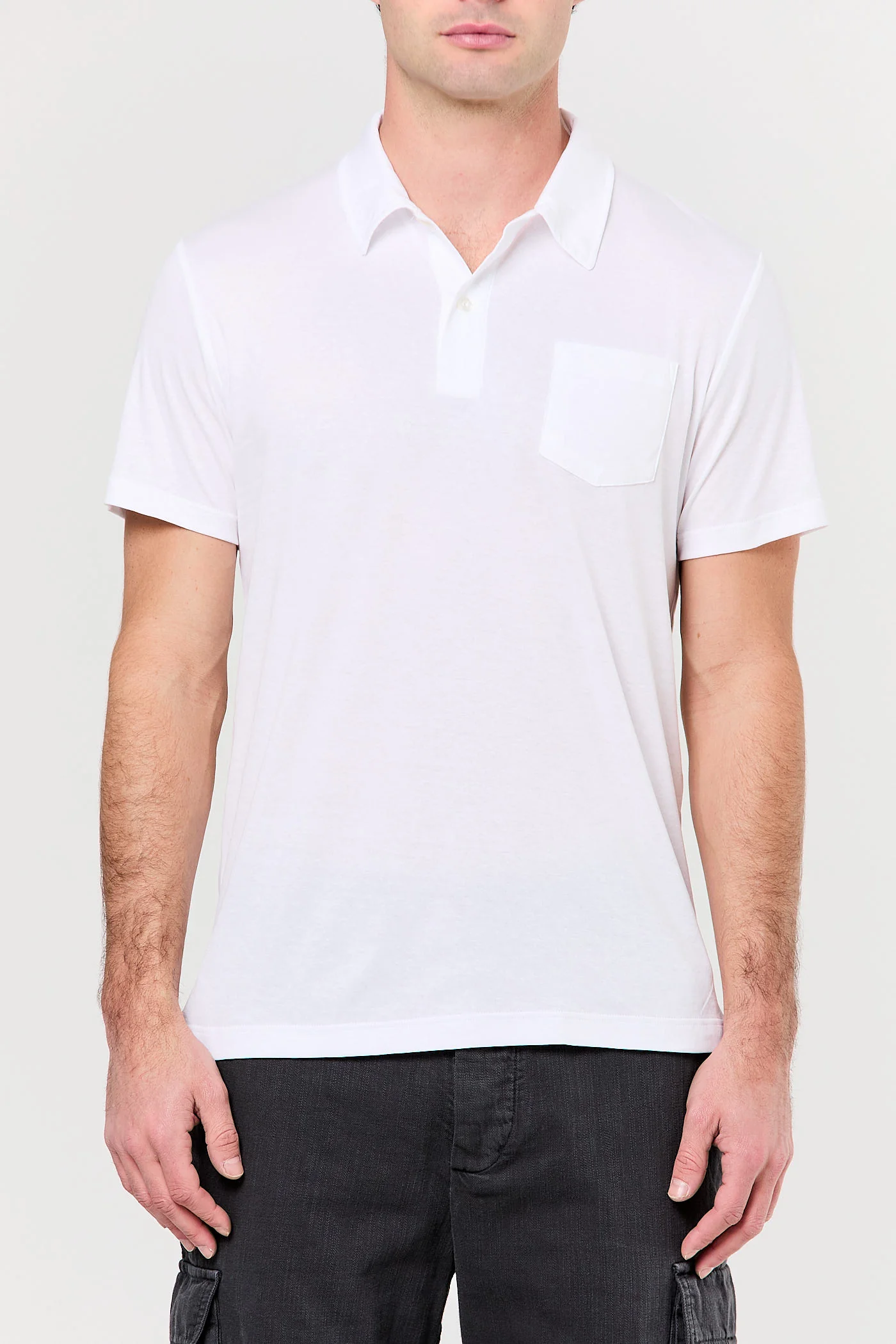 Sea Island Cotton Polo Shirt - Image 6