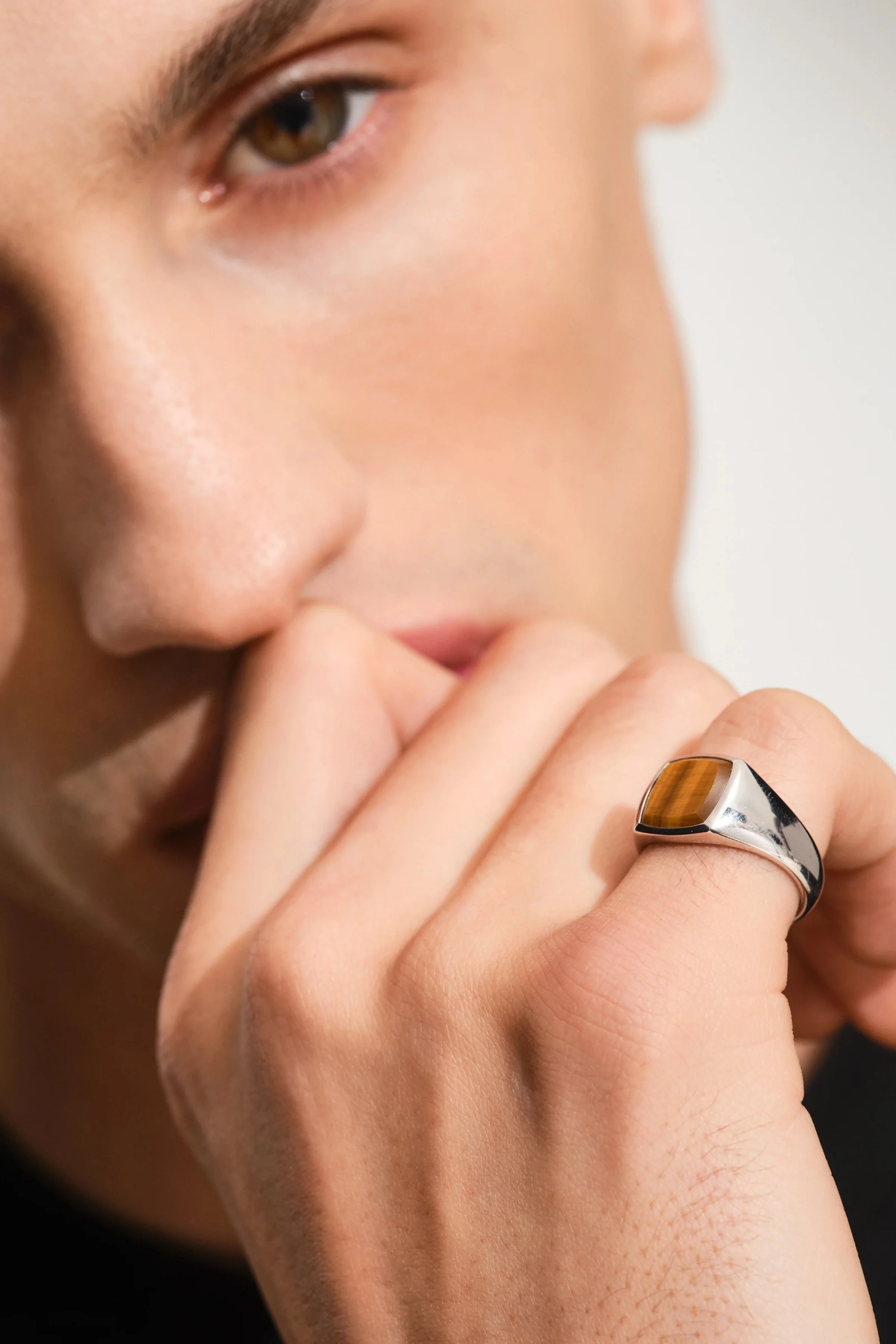Tiger Eye Kay Ring - Image 3