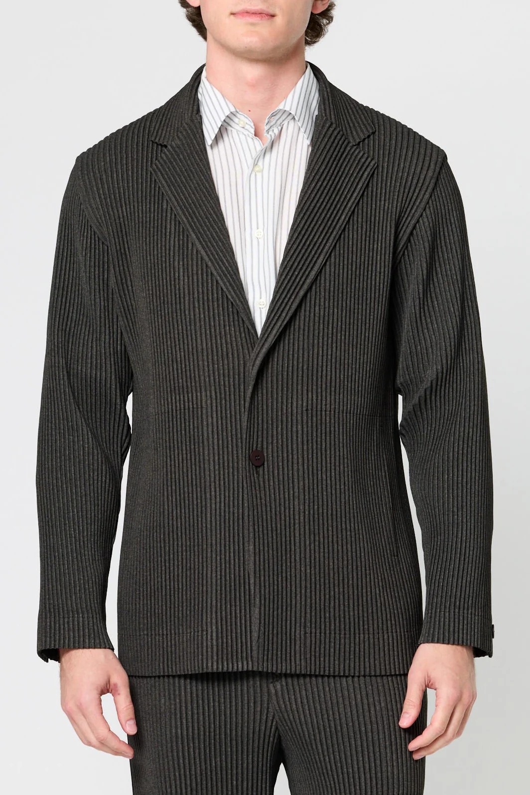 Wool Like Light Jacket - Image 2