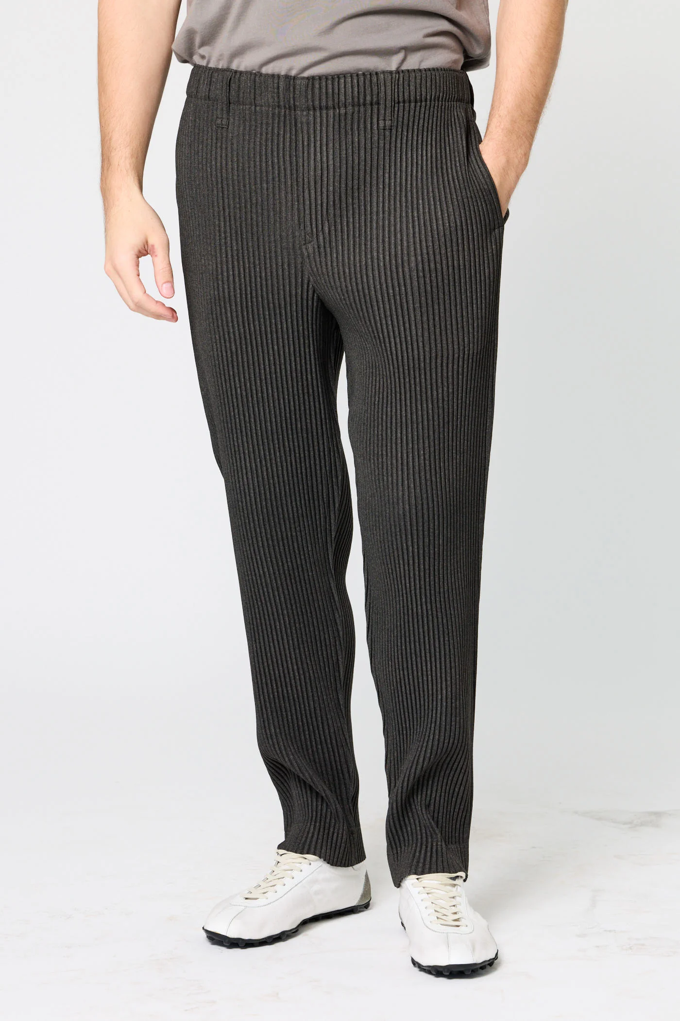 Wool Like Light Pants - Image 3