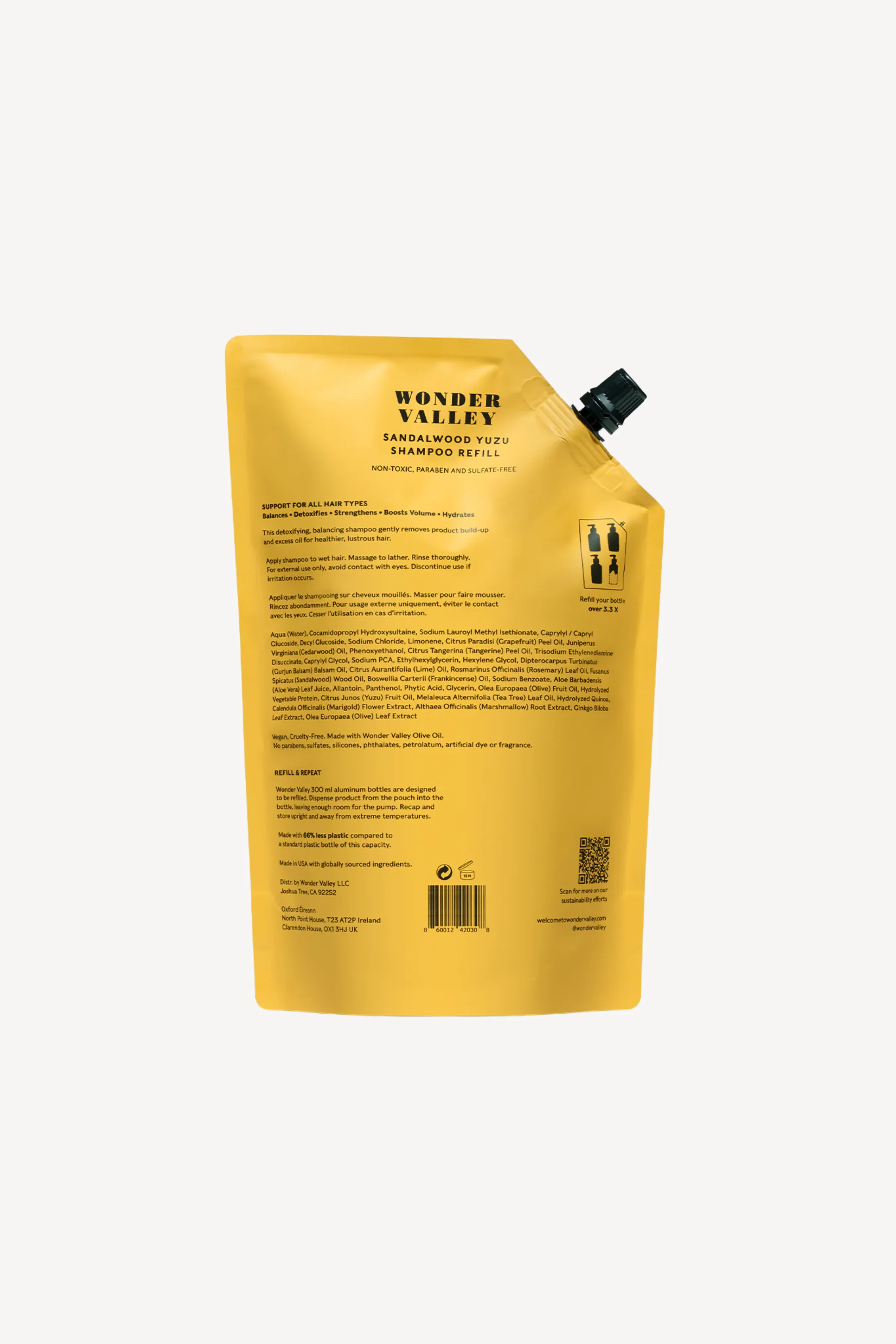 Sandalwood Yuzu Shampoo Refill - Image 3